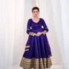 STD 6132 Silk Sequence Embroidery Festival Readymade Dress For Women