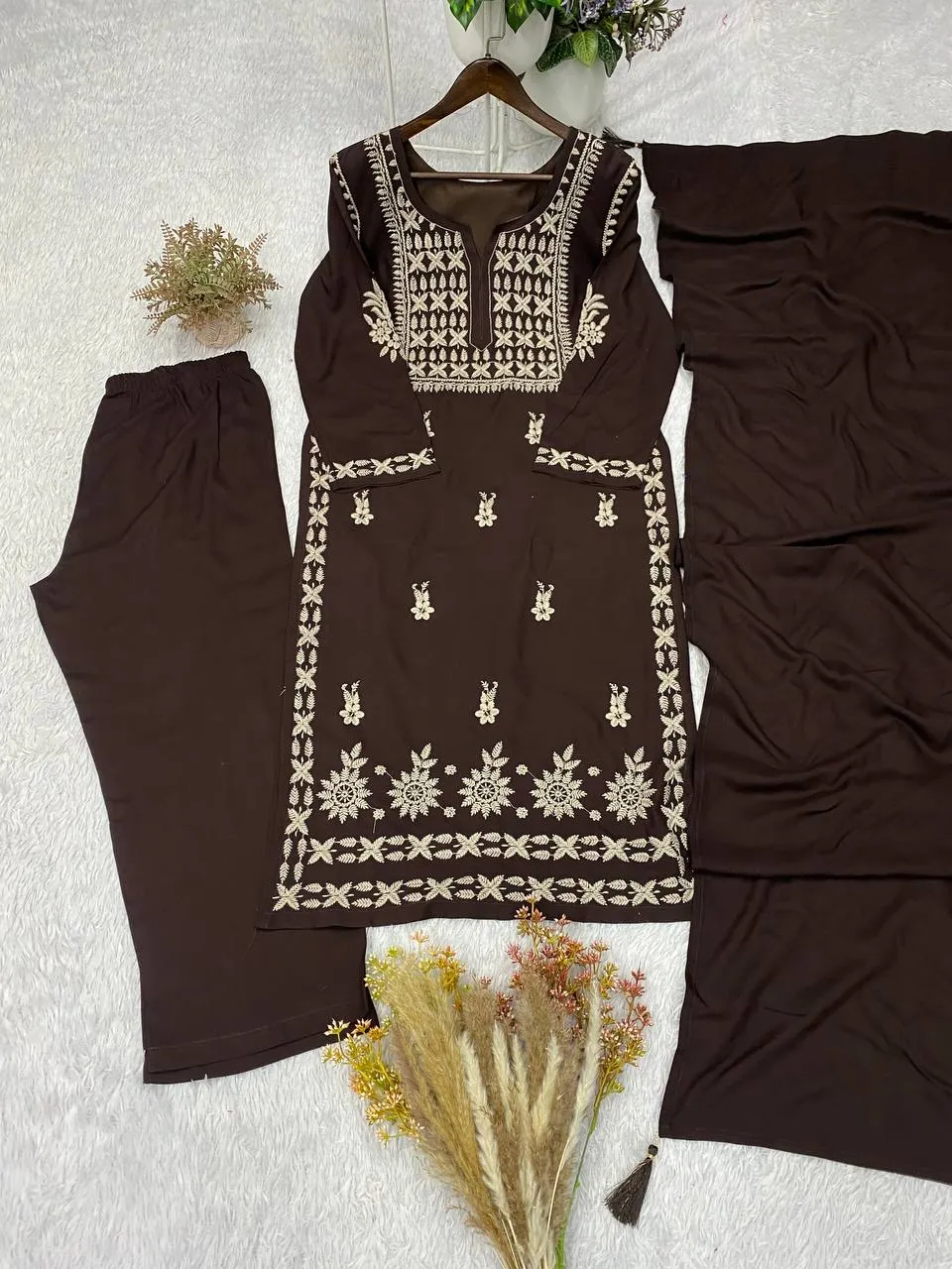 Buy BV 478 Rayon Embroidery Work Readymade Dress Wholesale Market in Surat 2026