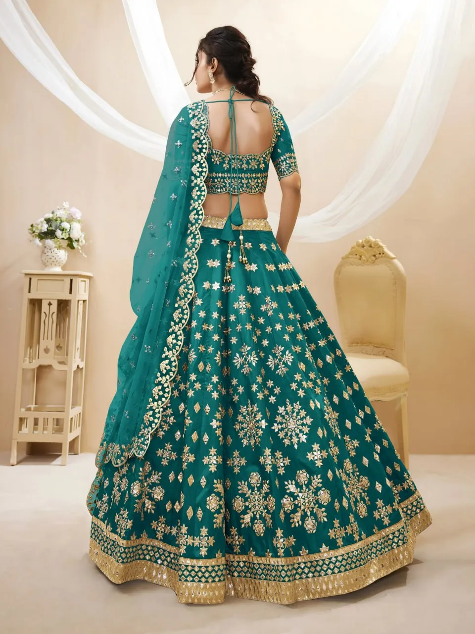 Launching Zeel 501 Art Silk Zari Embroidery Work Wedding Lehenga Choli Collection 2026