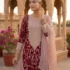 Stylish Sabina 5354 Georgette Embroidery Work Wedding Pakistani Collection 2026