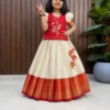 Buy Pari Cotton Silk Weaving Zari Work Kids Lehenga Choli Exporters in India 2026