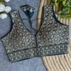Ruhi kavya Silk Embroidery Sequence Work Wedding Readymade Blouse