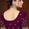 Stylish Chahana Georgette Embroidery Work Stretchable Big Size Blouse 2026