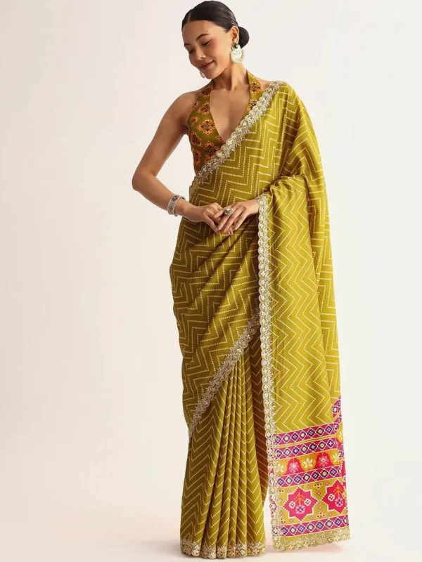 Latest Netra 102 Manipuri Silk Embroidery Work Trending Party Wear Saree 2026