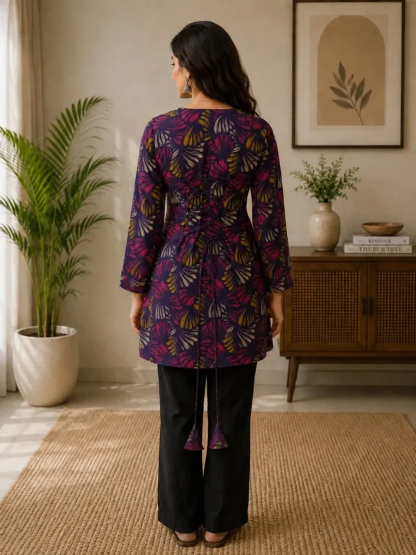 Launching Aawiya RJ 47 Rayon Printed Work Short Kurti Collection 2026