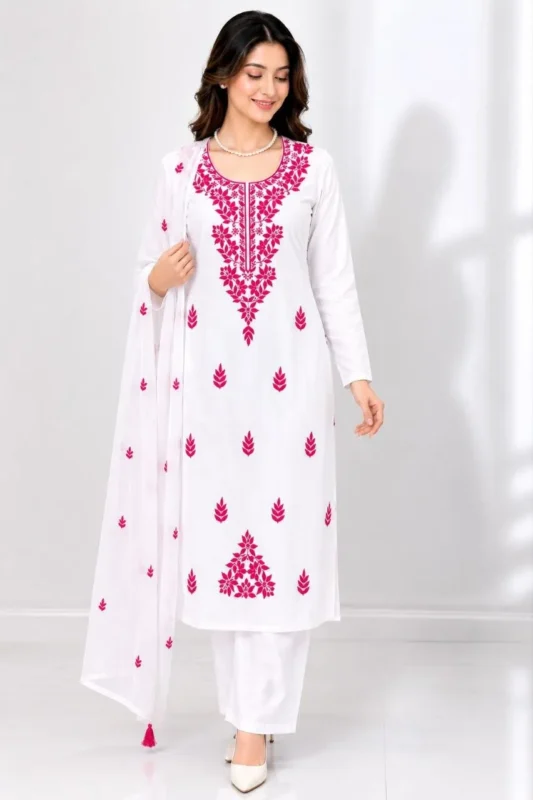 Launching RRD Rayon Embroidery Office & Daily Wear Readymade Dress 2026