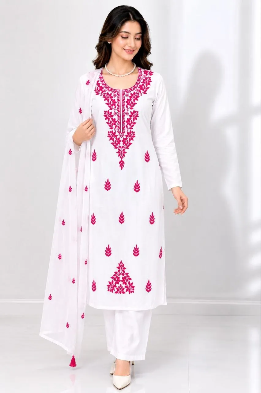 Launching RRD Rayon Embroidery Office & Daily Wear Readymade Dress 2026