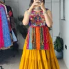 Launching WMT 7707 Ananda Rayon Cotton Mirror Work Navratri Skirt Top 2026