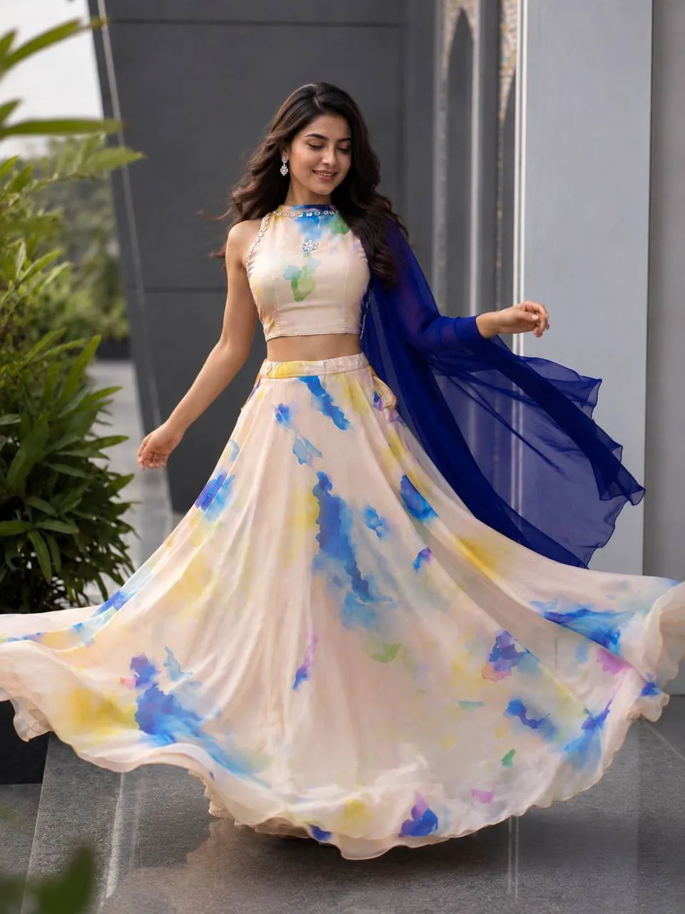 Stylish SWT 343 Jimmy Organza Printed Lehenga Choli Fashion 2026