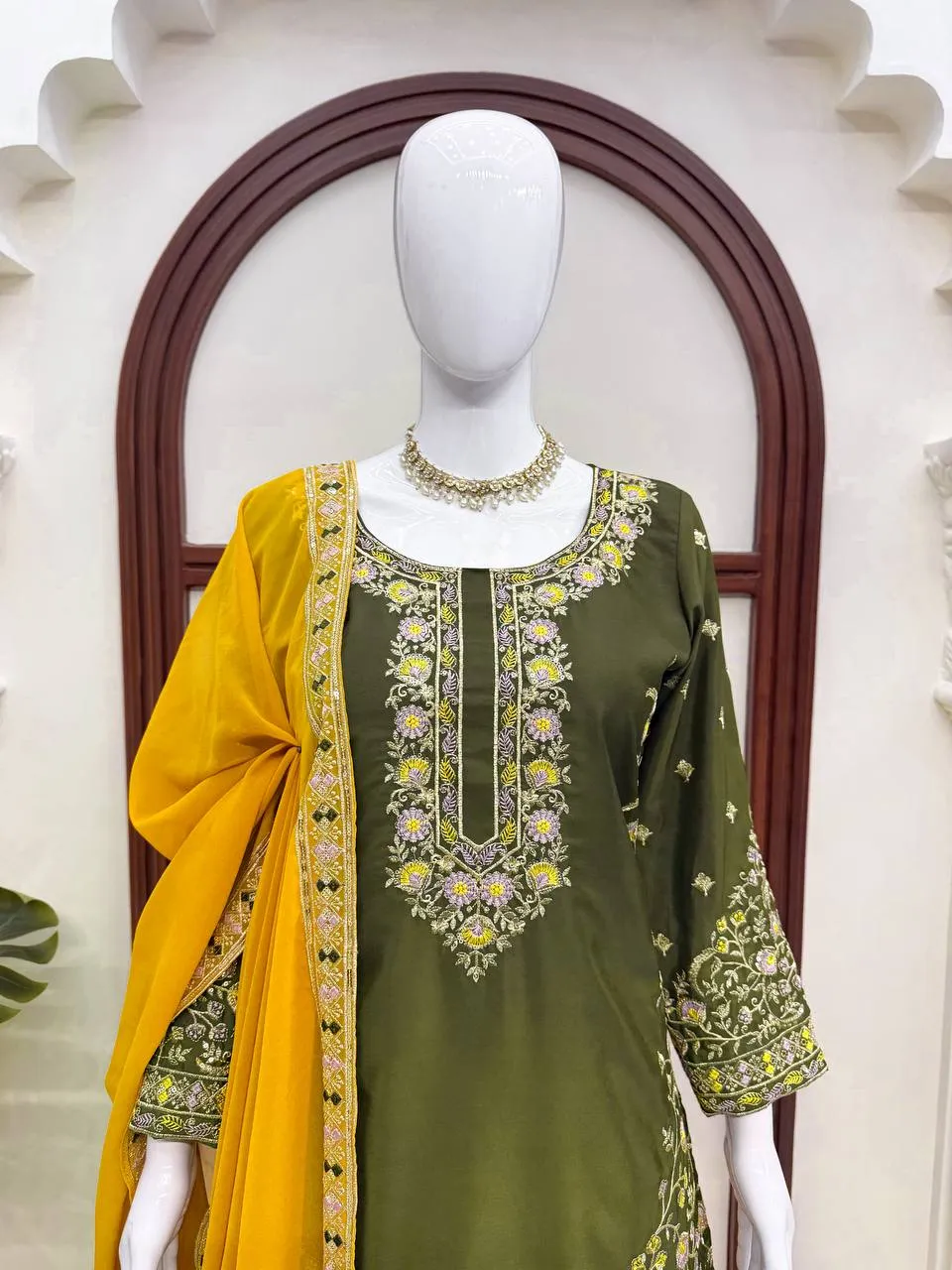 Buy Deepika 6044 Crepe Thread Sequence Work Wedding Pakistani Collection 2026