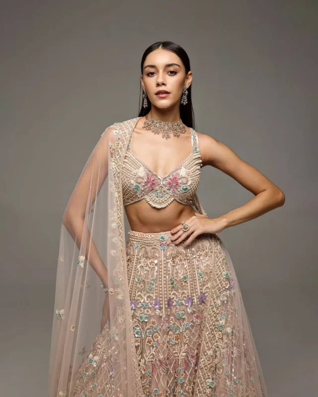 Stylish SBD 1863 Net Sequence Embroidery Work Party Wear Lehenga Choli 2026