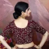 Beautiful Ananya geometric Hand Embroidery Work Trending Party Wear Stretchable Big Size Blouse 2026