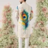 Launching Kiara Cotton Crochet Sequence Work Krishna Janmashtami Kurta Pajama For Mens 2026