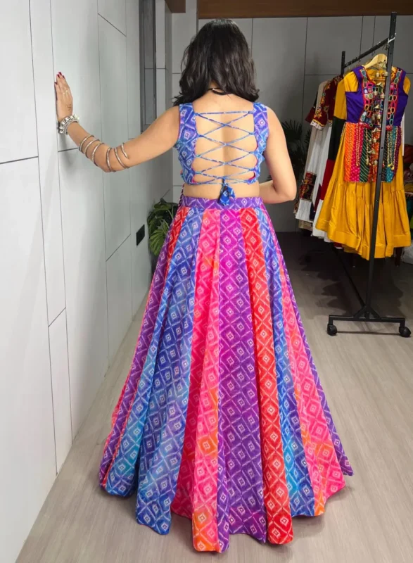 Beautiful WMT 7709 Tara Printed Kali Work Navratri Garba Chaniya Choli 2026