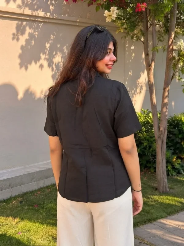 Buy Shiv 1017 Cotton Embroidery Office & Daily Wear Shirt For Women 2026