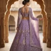 Buy SBD 1676 Lavender Net Sequence Work Party Wear Lehenga Choli 2026