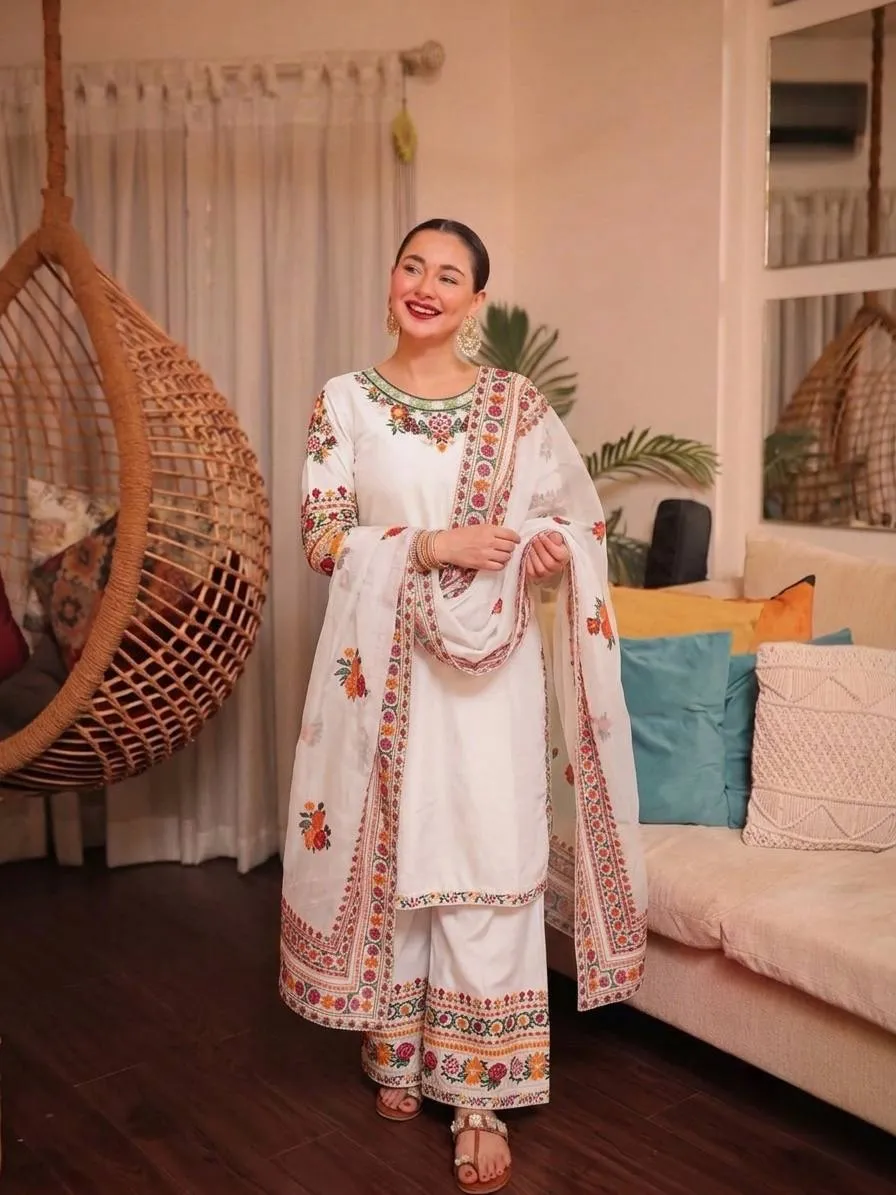 Buy Sabina 1716 French Crepe Embroidery Work Festival Readymade Dress 2026