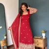 Latest Deepika 1548 Georgette Thread Sequence Work Festival Readymade Dress 2026