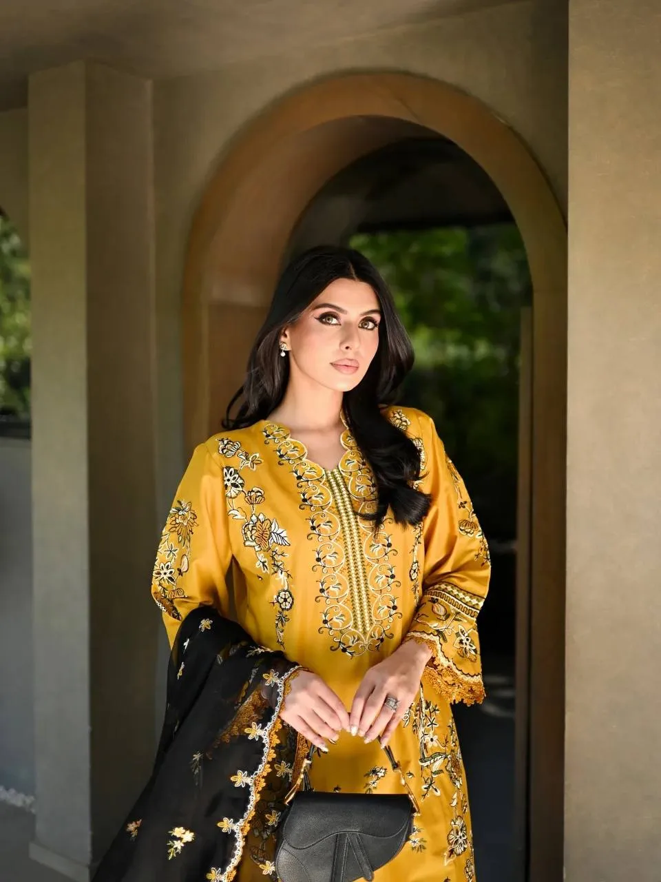 BV 480 Roman Embroidery Work Designer Readymade Dress in Surat