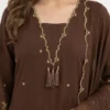BV 481 Rayon Embroidery With Latkan Work Traditional Festival Dress for Women