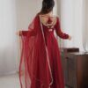 Sabina 5355 Doremon Crush Mirror Work Festival Gown Pant Dupatta - Image 2