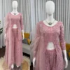 Deepika 5945 Faux Georgette sequence moti Work Wedding Wear Top Bottom with Duppata