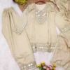 Kiara Vichitra Silk Mirror Work Kurti Set Raksha Bandhan 2026