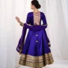 STD 6132 Silk Sequence Embroidery Festival Readymade Dress For Women