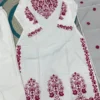 Launching DKT 5180 Rayon Cotton Thread Embroidery Work Readymade Dress 2026