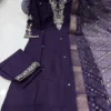 Stylish ATQ Zara Cotton Sequence Embroidery Work Festival Readymade Dress 2026