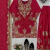 Launching Deepika 6041 Chinon Silk Thread Sequence Work Party Wear Sharara Suit 2026