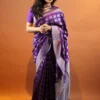 Beautiful LFK 5355 Banarasi Soft Silk Zari Work Festival Saree Supplier in Surat 2026