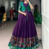 Launching WMN 5014 Chanderi Zari Weaving Work Festive Gown Wholesale 2026