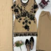 Launching Deepika 6042 Georgette Thread Sequence Work Kurti Palazzo With Dupatta Set 2026
