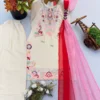 Beautiful Sabina 1714 Natural Satin Embroidery Work Party Wear Kurti Pant Dupatta 2026