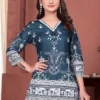 Buy AEA Cotton Printed Teal Co Ord Set Collection 2026 2026