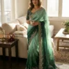Stylish SS1010 5568 Fandy Chiffon Embroidery Work Saree Exporters Online 2026