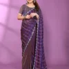 Buy Netra 105 Satin Silk Beads Work Festival Saree Manufacturer in Surat 2026