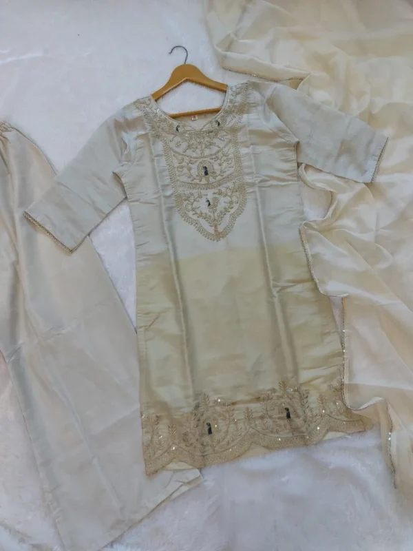 Stylish RRD Cosmos Embroidery Work Party Wear Sharara Suit 2026