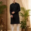 Stylish Lekha LI Manyavar Chikankari Rayon Schiffli Work Festival Kurta For Mens 2026