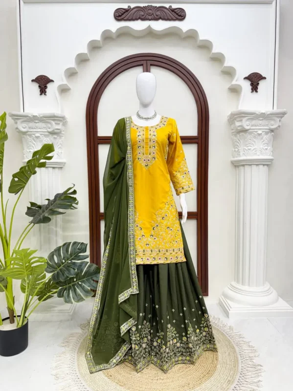 Buy Deepika 6044 Crepe Thread Sequence Work Wedding Pakistani Collection 2026