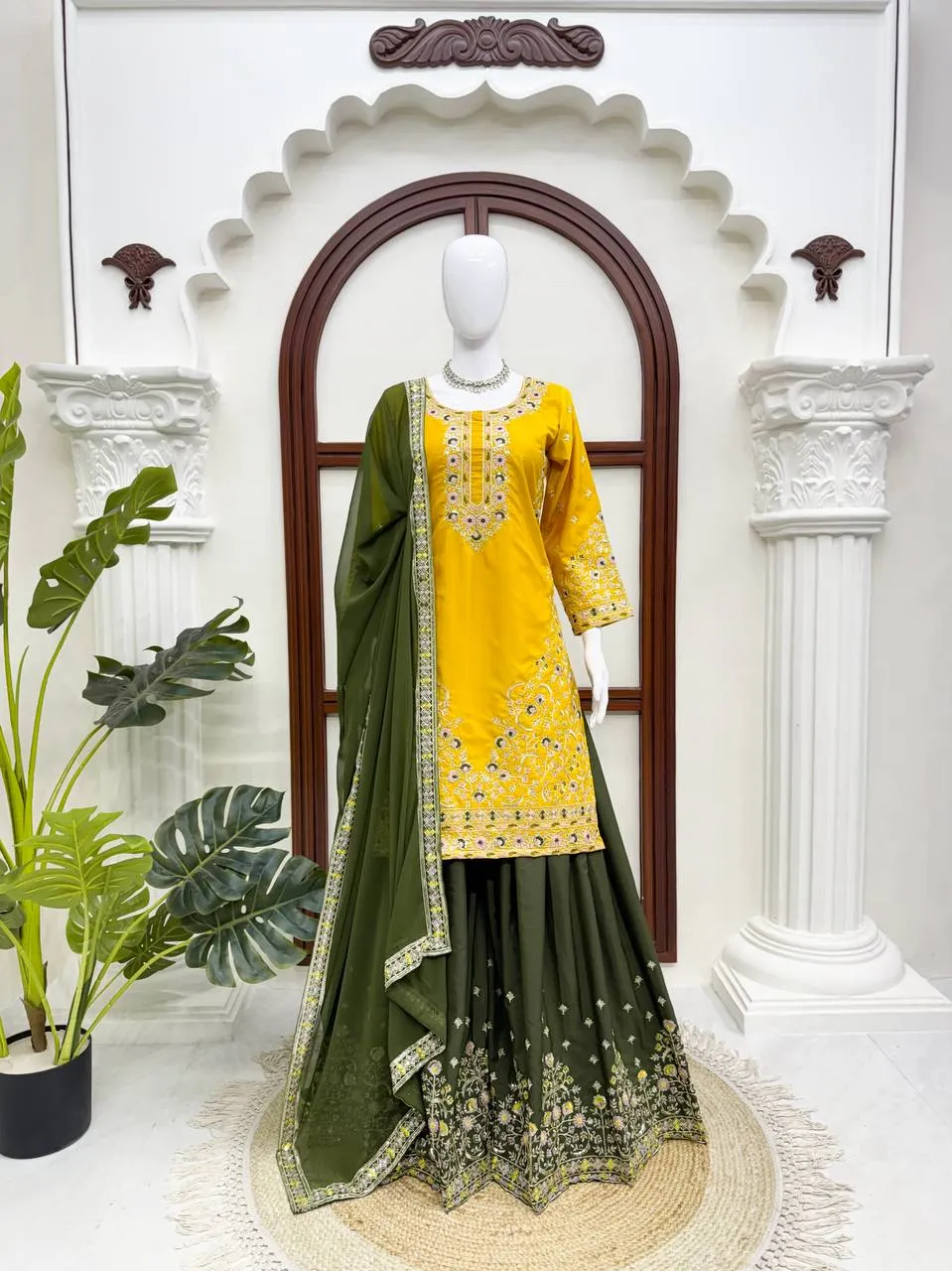 Buy Deepika 6044 Crepe Thread Sequence Work Wedding Pakistani Collection 2026