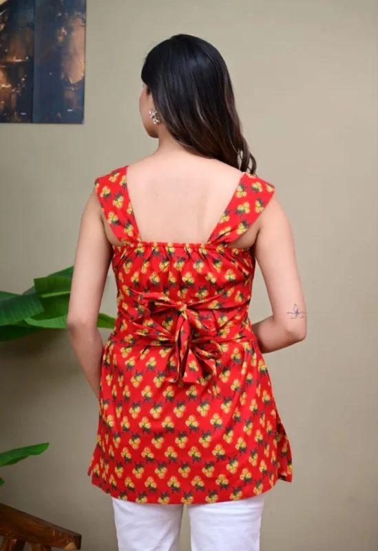 Beautiful RRD Tanya Cotton Printed Office Wear Short Kurti For Women 2026