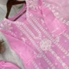 Stylish BV 479 Jimmy Choo Embroidery Party Wear Baby Pink Readymade Dress 2026