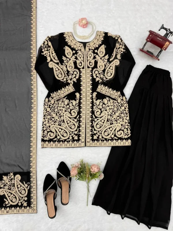 Beautiful Deepika 1631 Georgette Embroidery Work Designer Pakistani Dress Collection 2026