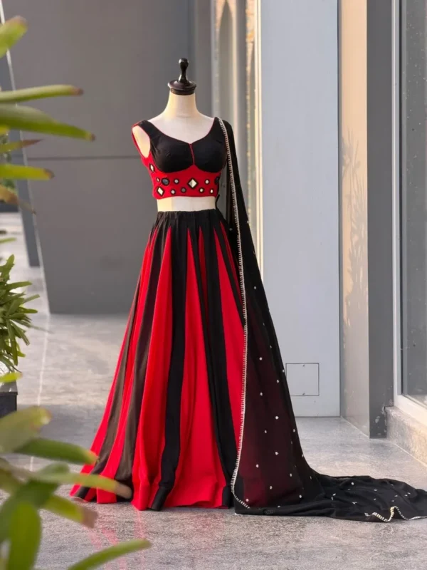 Launching SWT 1204 Cotton Mirror Work Navratri Special Lehenga Choli Collection 2026