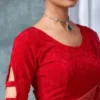 Latest Rajkumari Georgette Fabulous Work Stretchable Blouse Online Shopping 2026