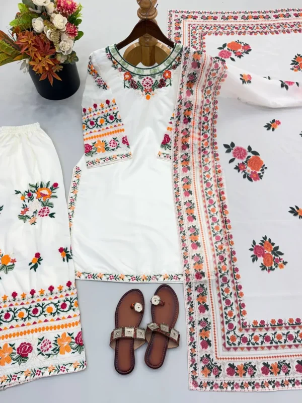 Buy Sabina 1716 French Crepe Embroidery Work Festival Readymade Dress 2026