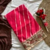 MHV Mouni Silk Hand Loom Printed Work Daily Wear Saree