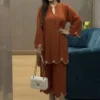 Launching Kiara Kritika Viscose Rayon Embroidery Work Office Wear Co Ord Set 2026